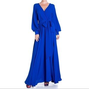 Meghan LA LILYPAD MAXI DRESS NWT